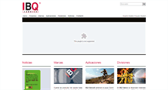 Desktop Screenshot of ibqfabrics.com