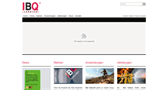 Desktop Screenshot of de.ibqfabrics.com