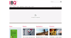 Desktop Screenshot of en.ibqfabrics.com